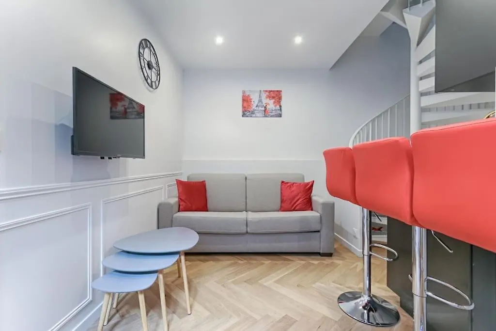 파리 Mykeypers - Stylish & Luxury Duplex 2Br-8P - Le Marais 아파트