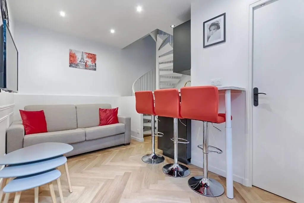파리 Mykeypers - Stylish & Luxury Duplex 2Br-8P - Le Marais 아파트